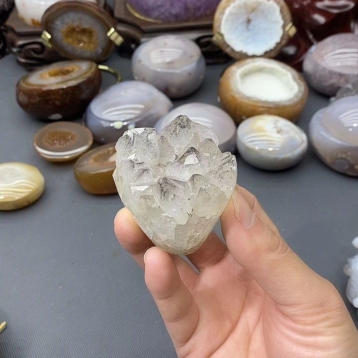 摆件紫晶未镶嵌紫晶