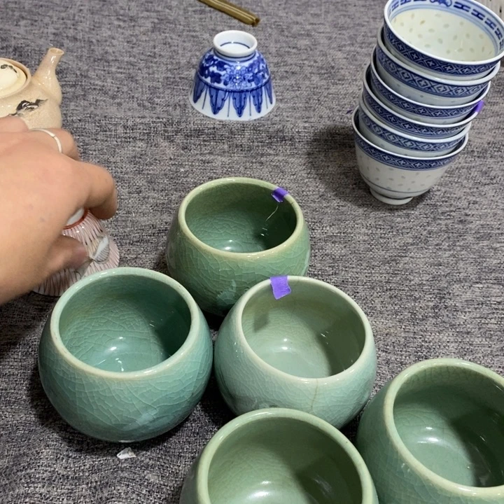 紫砂茶杯非常漂亮好看的花瓶