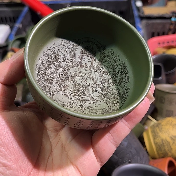 茶杯紫砂全手工紫砂主人杯