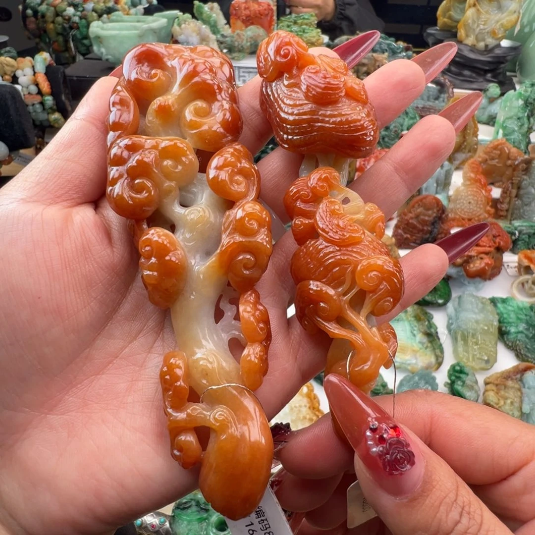 未镶嵌挂件翡翠天然缅甸