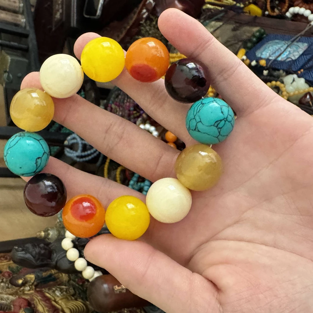 【闪购商品】琥珀多宝手串