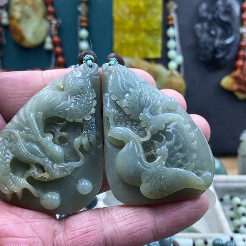 【闪购商品】未镶嵌岫玉吊坠