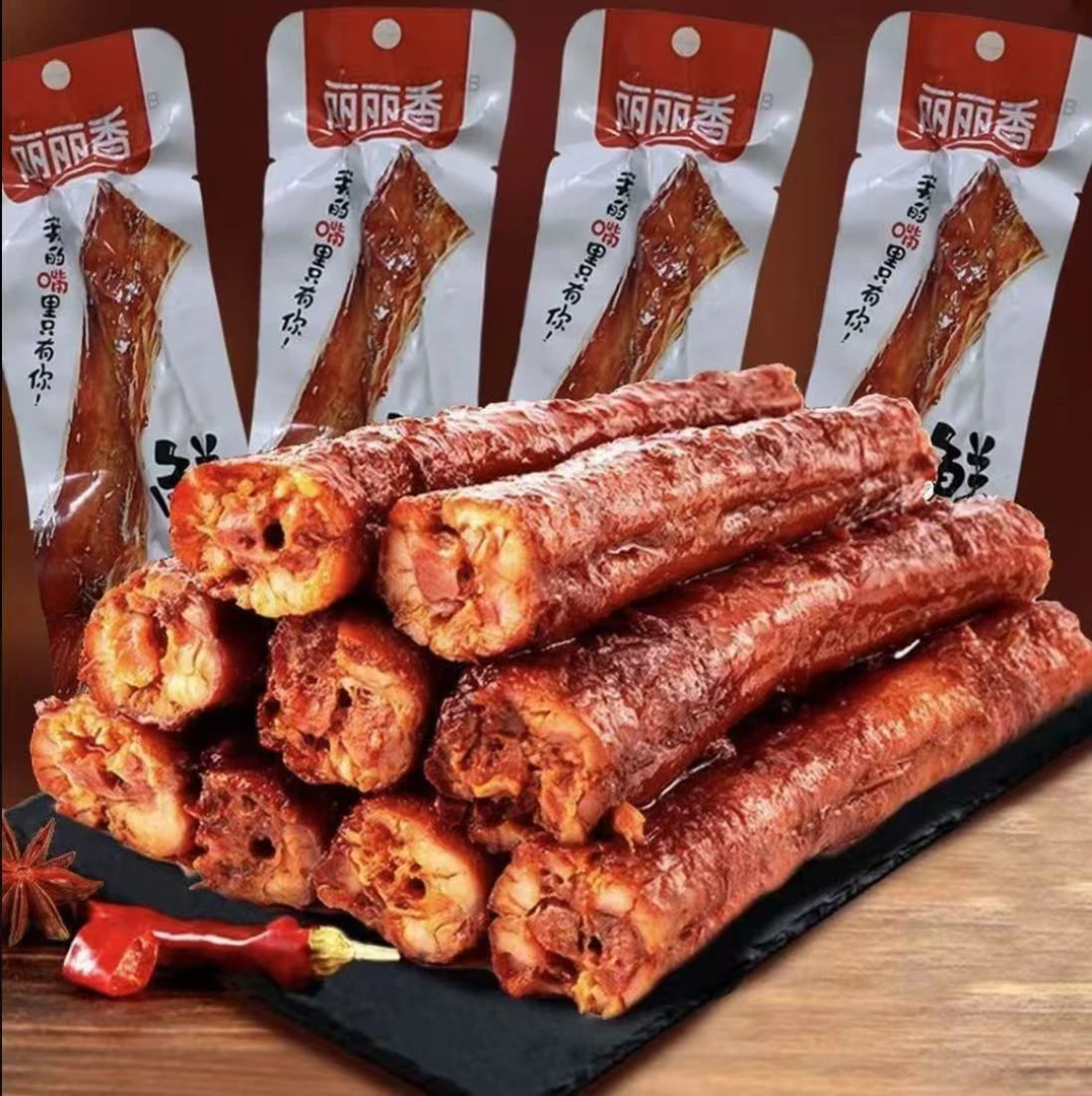 香辣蜜汁烤脖卤香有嚼劲独立包装追剧休闲零食