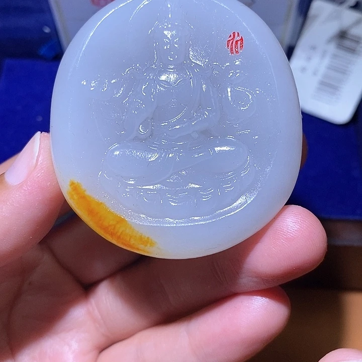 和田玉未镶嵌颈饰A7