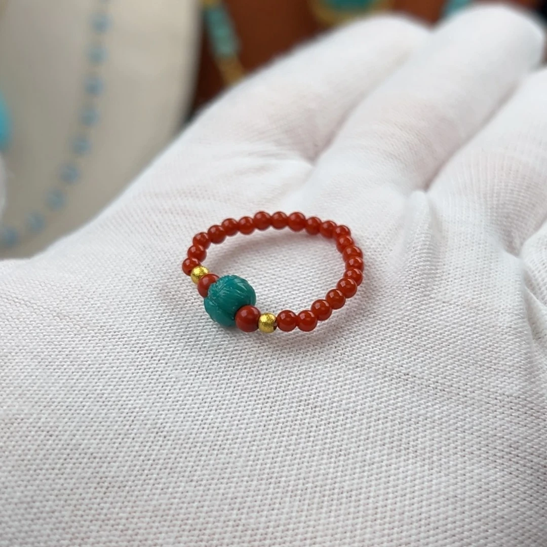 未镶嵌绿松石珠宝奇石