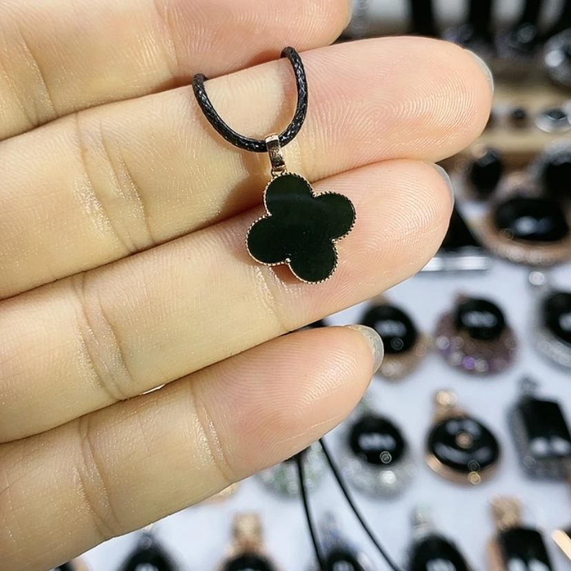 【闪购商品】翡翠18K金镶嵌颈饰缅甸翡翠