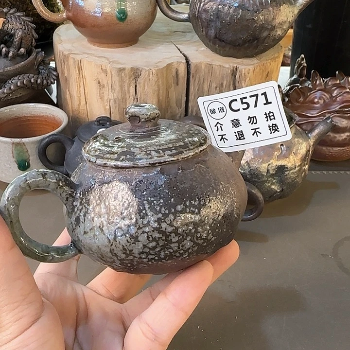 粗砂茶壶柴烧新品福利多多