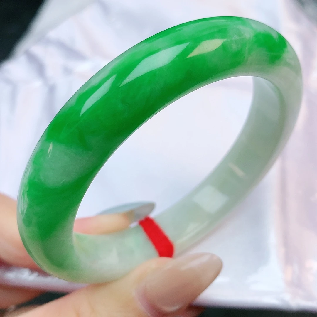 未镶嵌手镯翡翠夏*55圈口882878