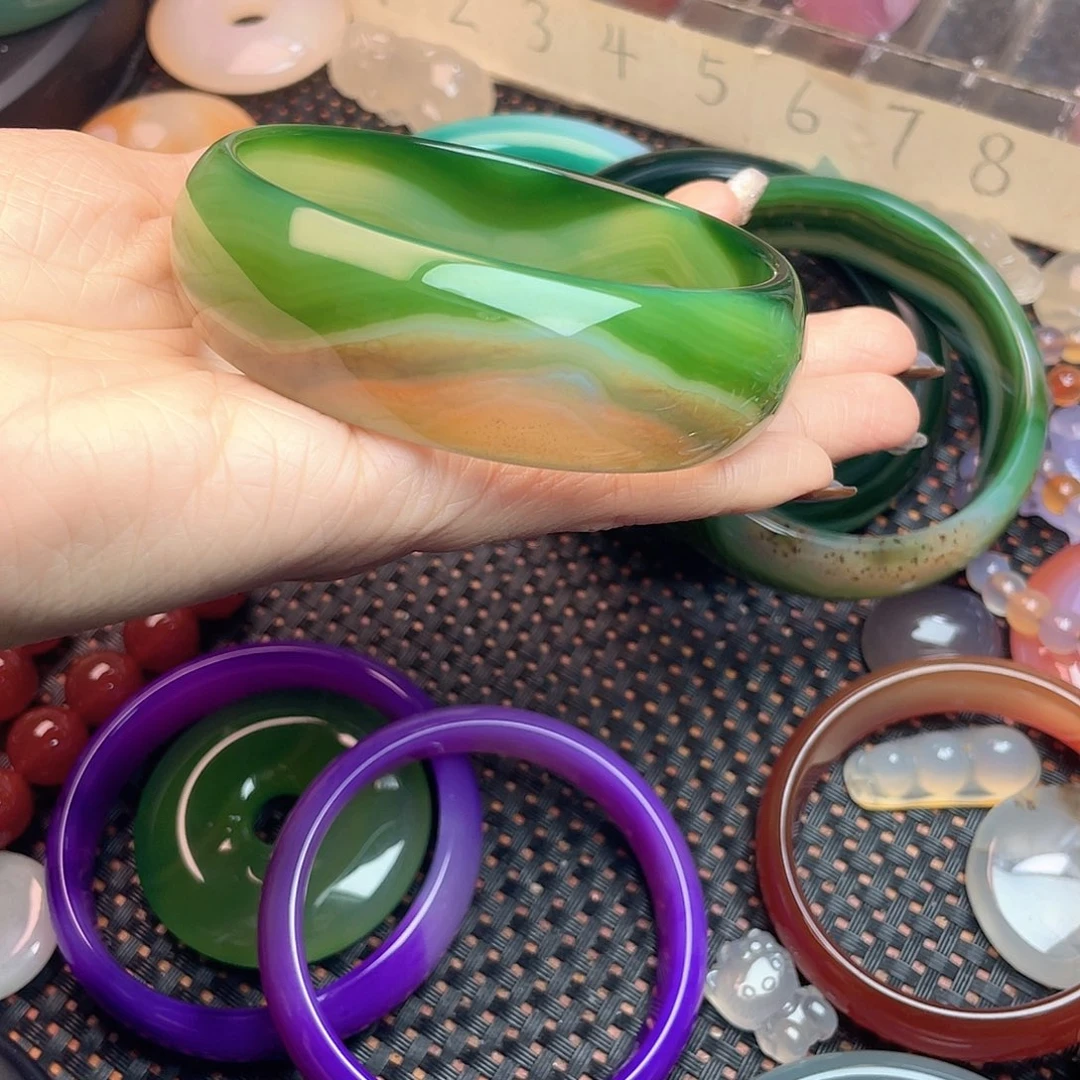 玛瑙/玉髓合金手镯