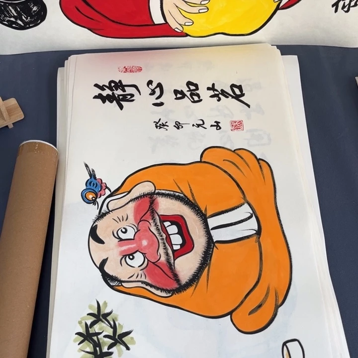 国画禅意画纯手绘作品