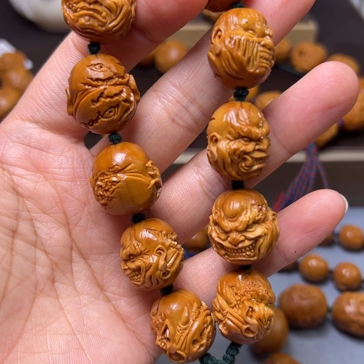 皮***球手串/手链橄榄核橄榄核