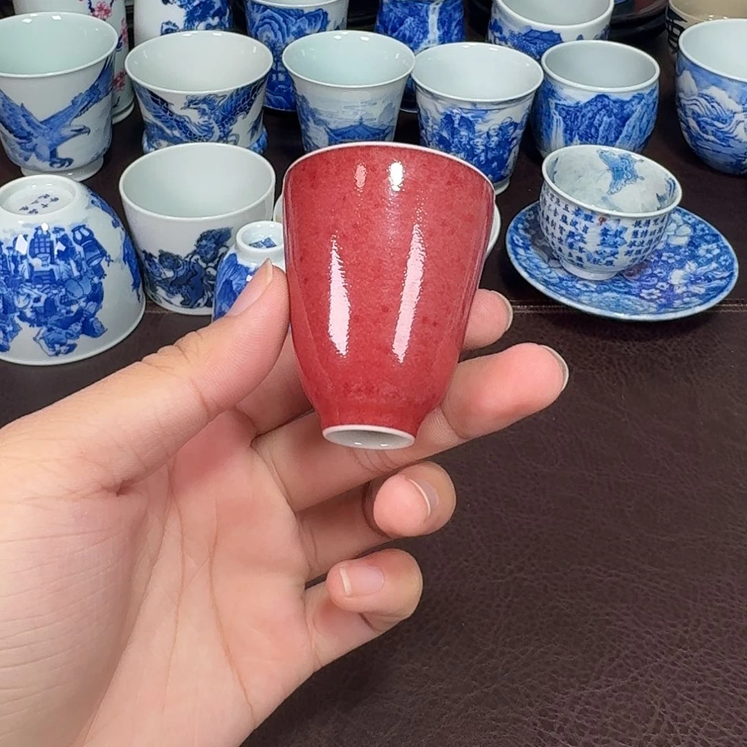 现代景德镇陶瓷杯
