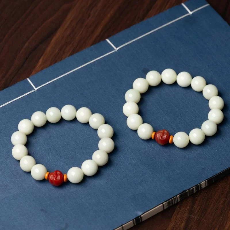 【艺品堂】12mm HTY 圆珠手链 多样性发一