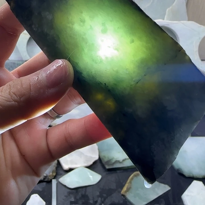翡翠未镶嵌颈饰纯天然缅甸翡翠