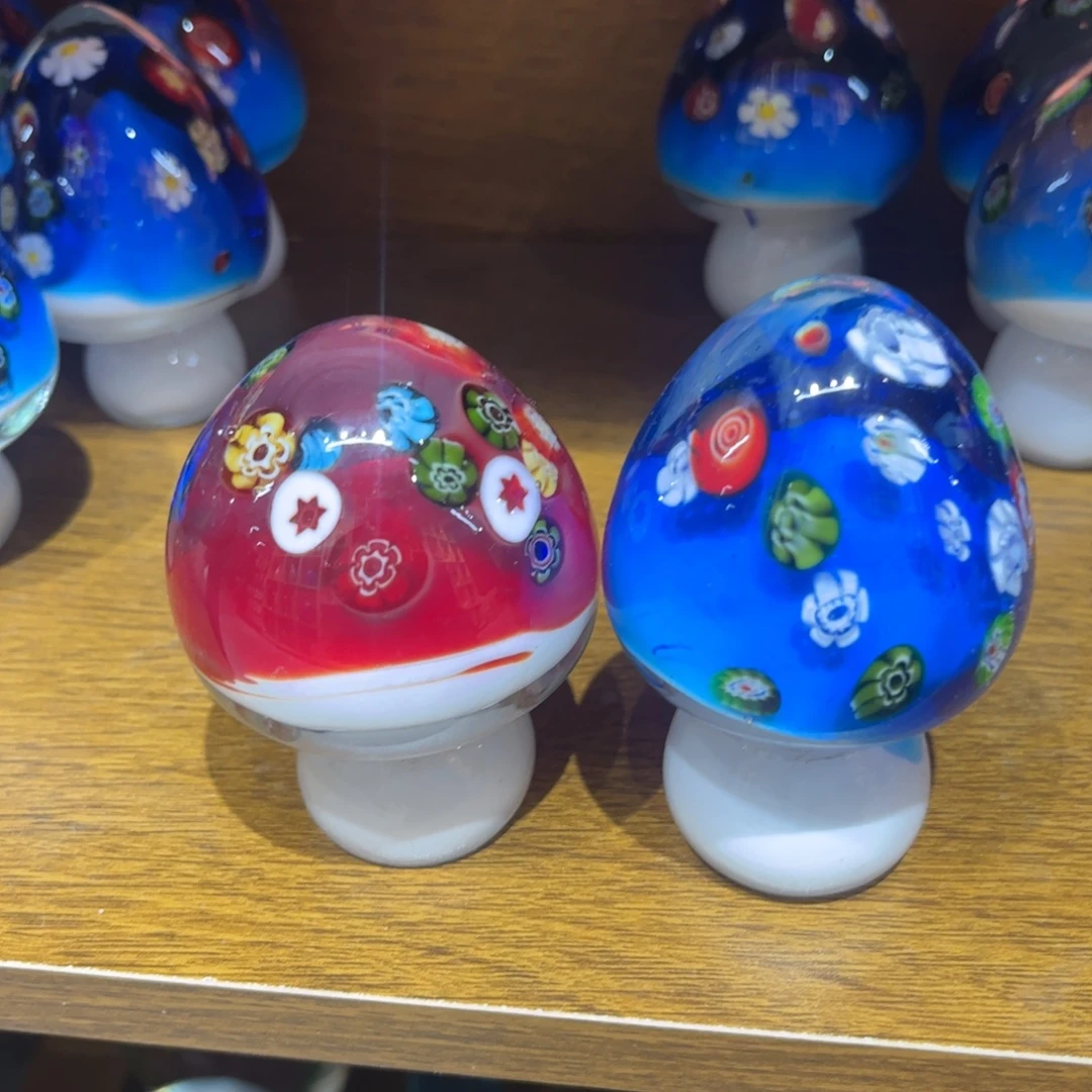 琉璃手工艺品微瑕一对