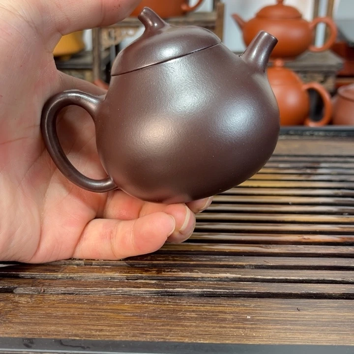 茶壶紫砂原矿紫砂手工制作