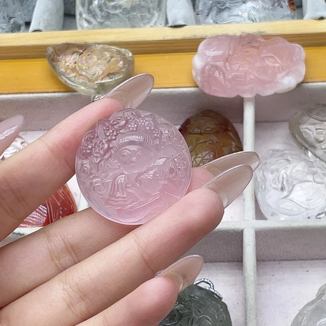 颈饰未镶嵌水晶天然
