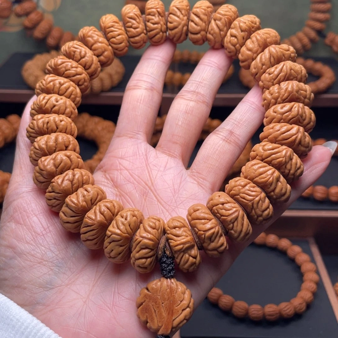 手串桃核20祥云纹