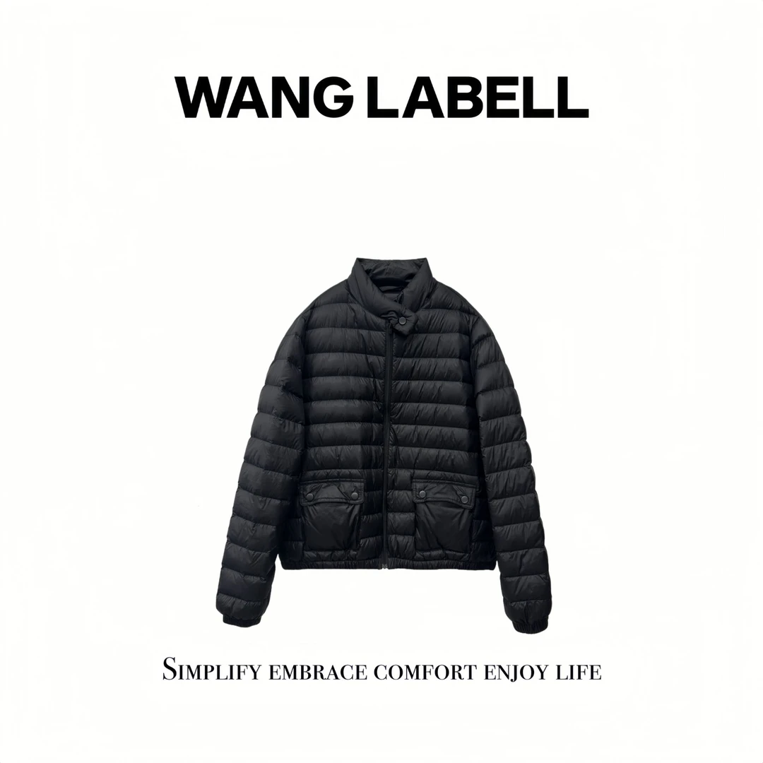 【秋】 |  蒙家lans经典鸭绒服   百搭保暖秋冬立领简约轻薄