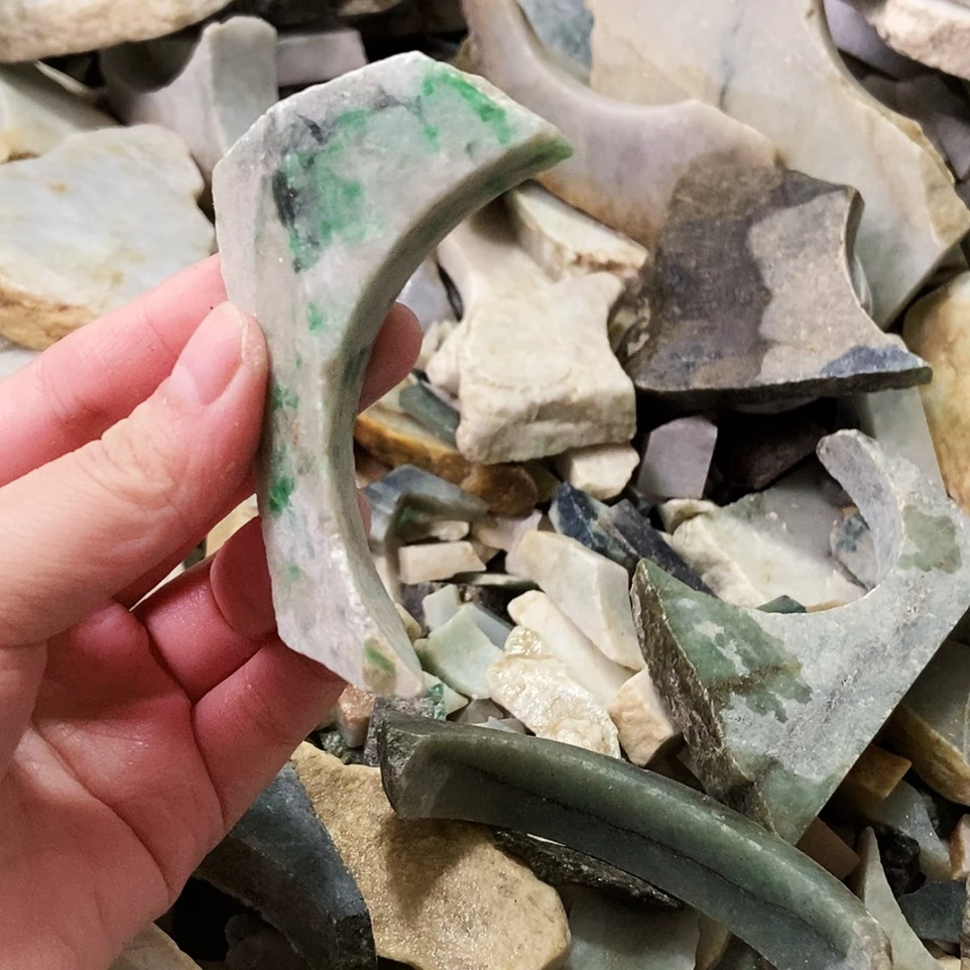 翡翠未镶嵌颈饰天然翡翠