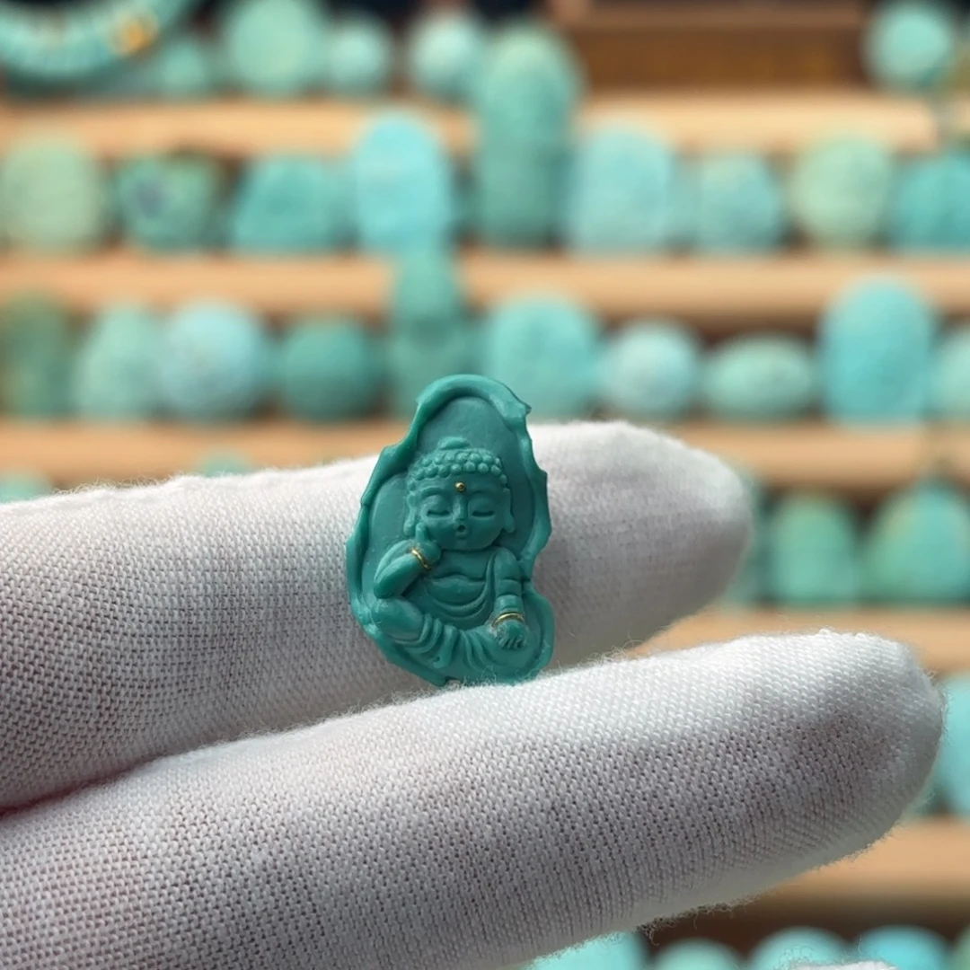 绿松石未镶嵌配饰