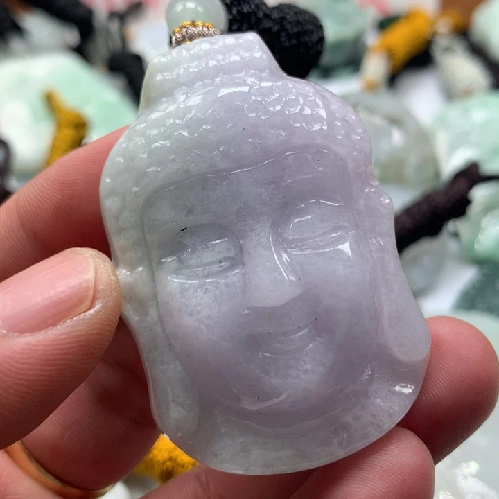 颈饰未镶嵌翡翠保真天然a货翡翠