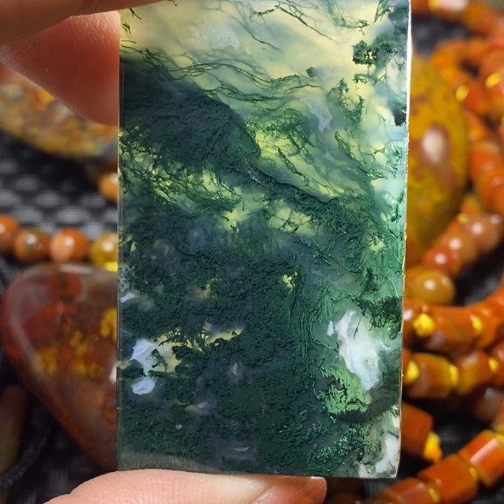 玛瑙/玉髓颈饰未镶嵌海**麻