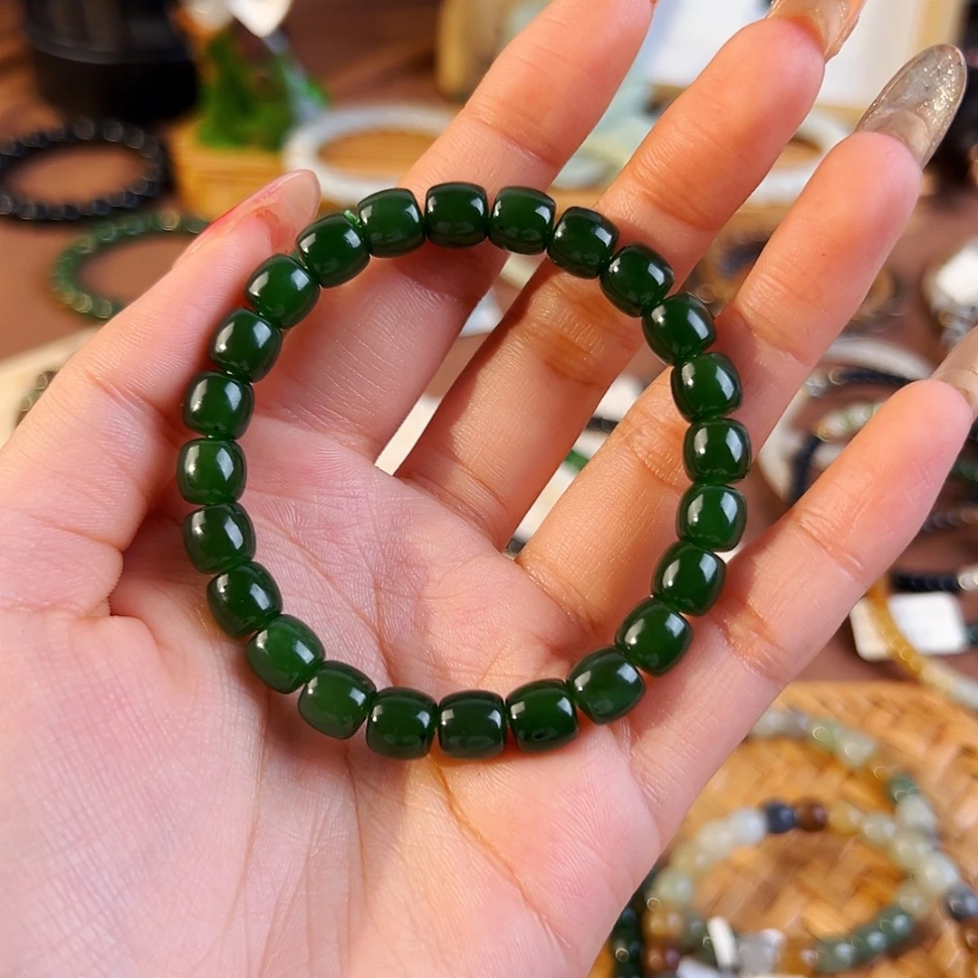 用***8和田玉未镶嵌手串