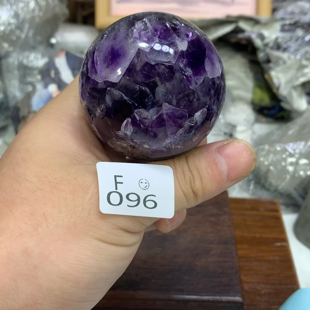 未镶嵌摆件紫晶水晶
