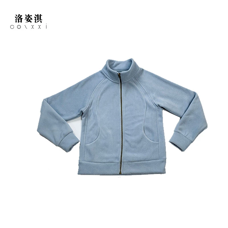 cozxxi洛姿淇女秋冬加厚卫衣立领保暖显瘦高级宽松显白加绒LZQ335