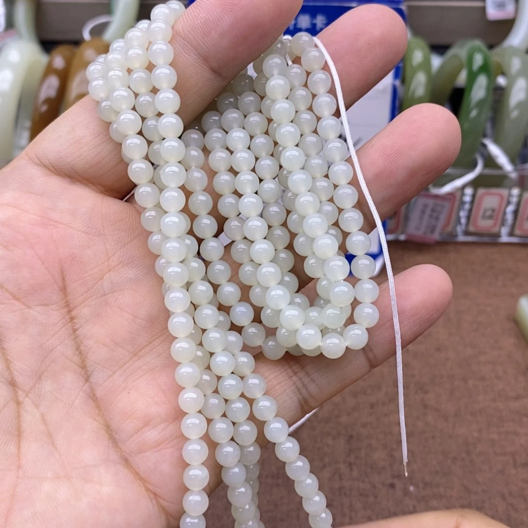 和田玉未镶嵌项链卡5