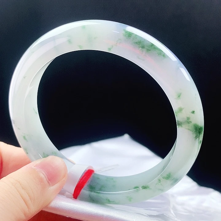 未镶嵌手镯翡翠57圈