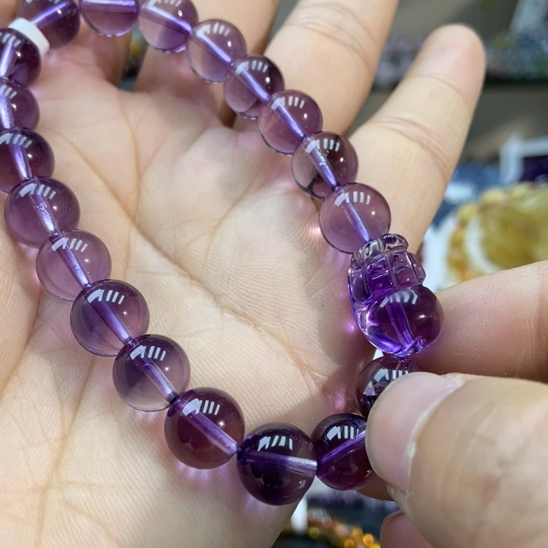 水晶手链未镶嵌水晶9.4