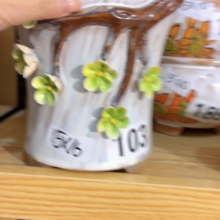 多肉花盆满15包邮