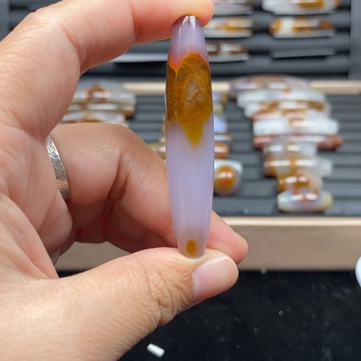 玛瑙/玉髓未镶嵌颈饰