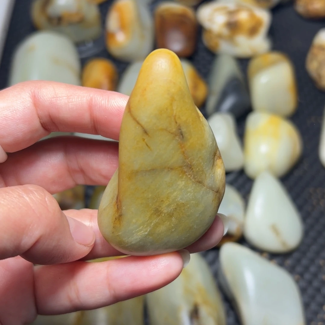 和田玉未镶嵌挂件9