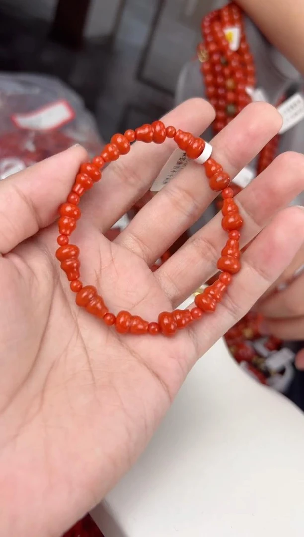 【送福珠宝】保山大水沟老矿料高货葫芦单圈@t07764@