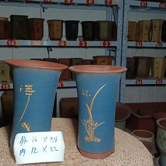 －紫砂阳台多肉兰花盆