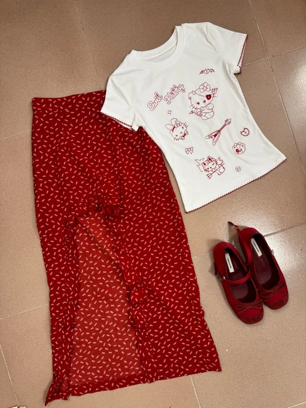 991-005甜美温柔蝴蝶结拉肩性感蕾丝