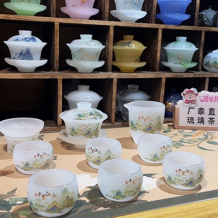 梦***见白色千里江山套组不带礼盒