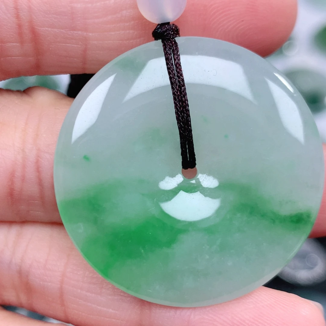 翡翠未镶嵌吊坠(不含链)34-5.7