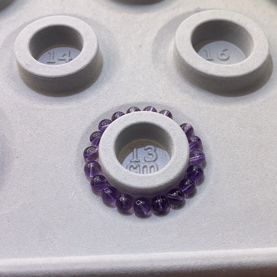 银S925镶嵌颈饰水晶紫水手串15