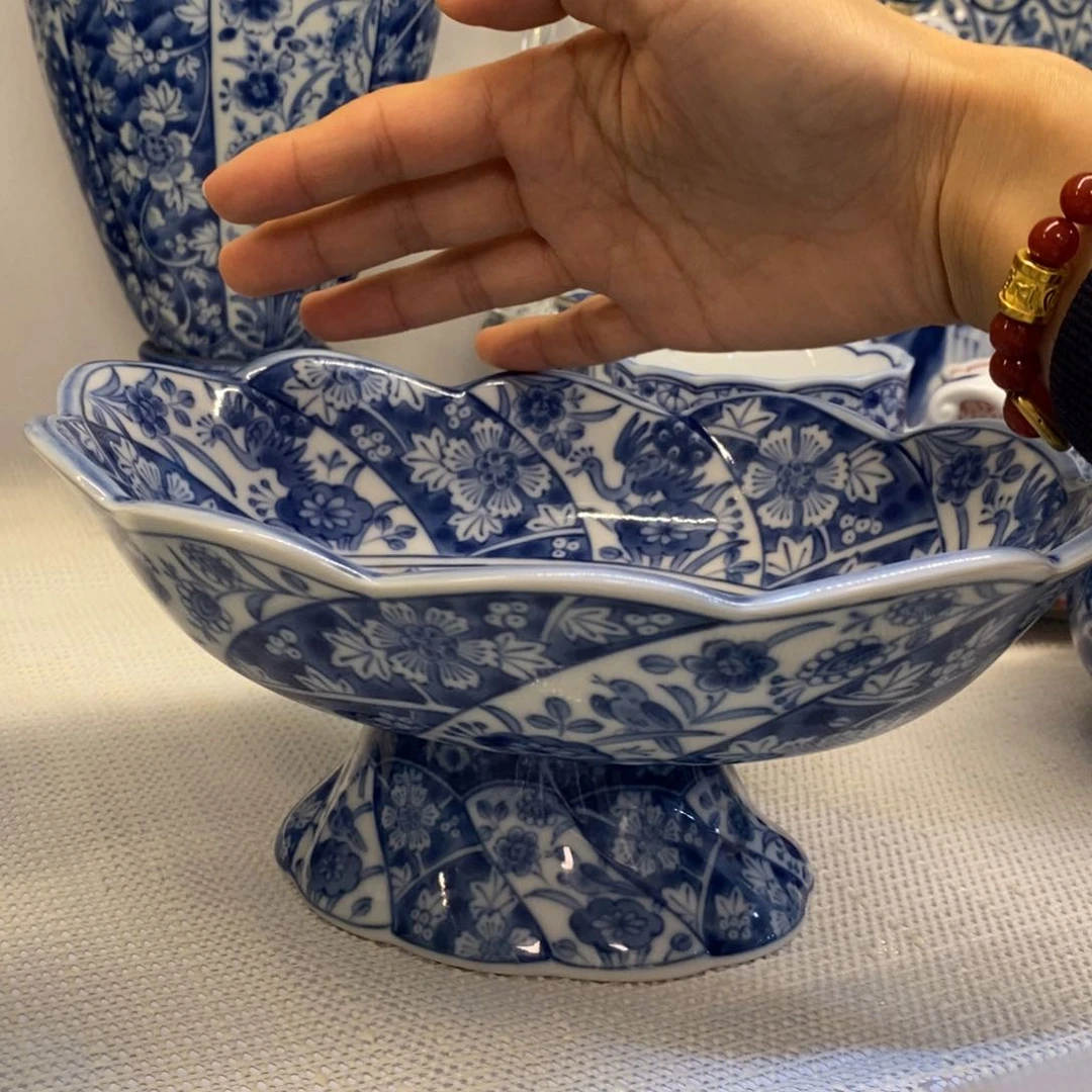 碟椭圆形22✖️16 厘米 小杨瓷器陶瓷陶瓷