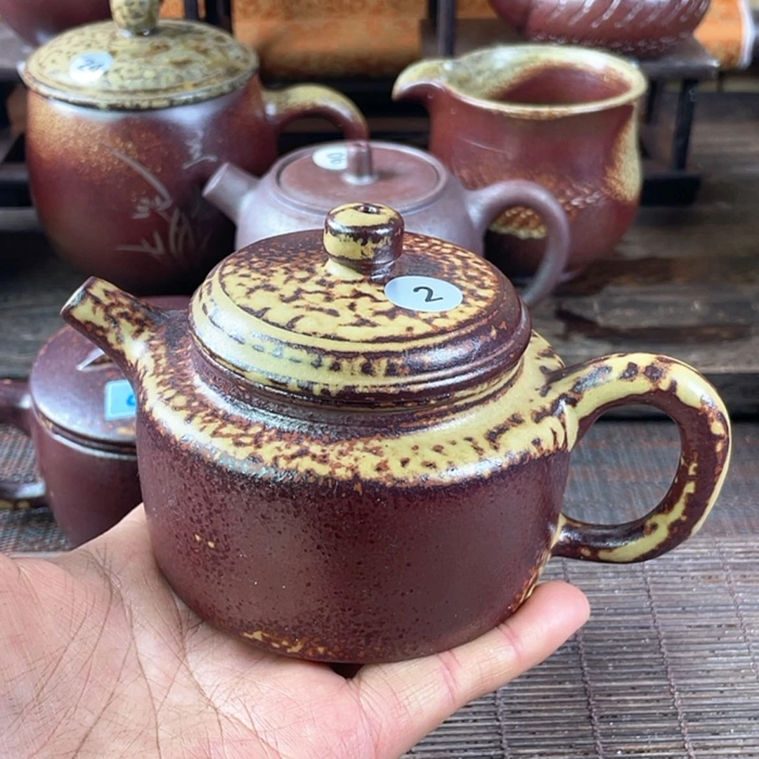 【闪购商品】柴烧茶壶200毫升左右
