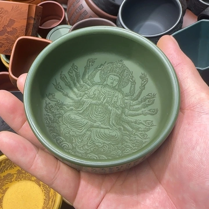 茶杯紫砂全手工制作工艺
