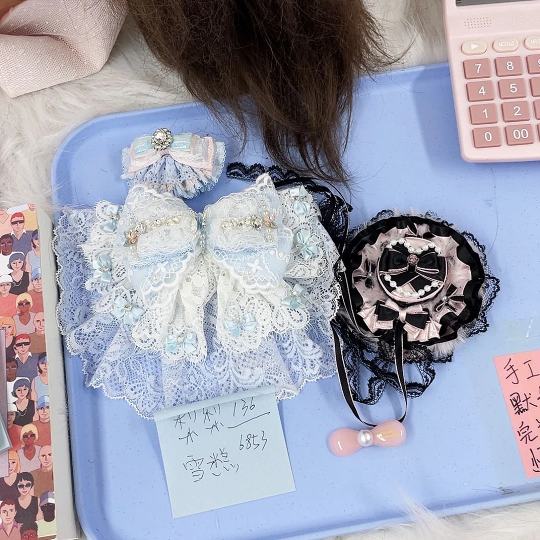 布艺铁合金发夹发饰