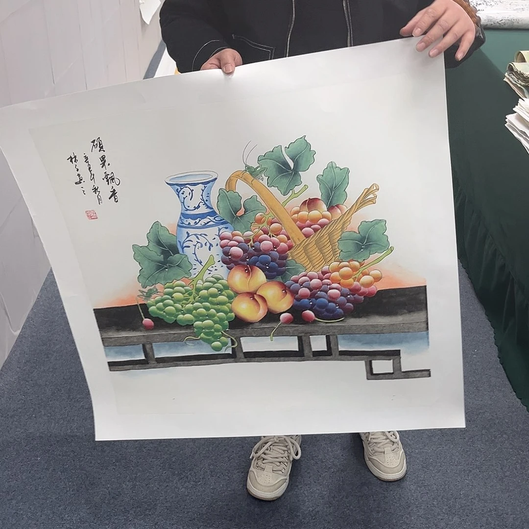 国画宣纸国画作品纯手绘