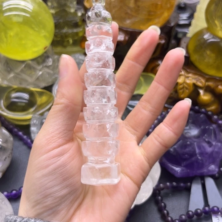 珠宝半成品未镶嵌水晶摆件