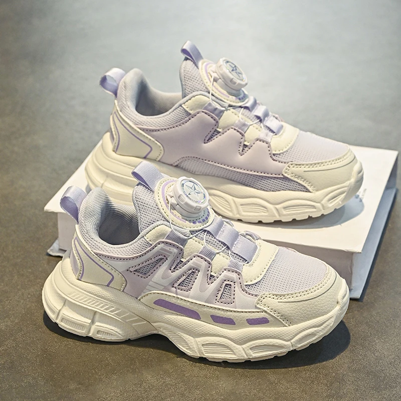 ABC国货品牌爆款跑步鞋运动鞋春秋新款儿童女童鞋子中大童老爹鞋