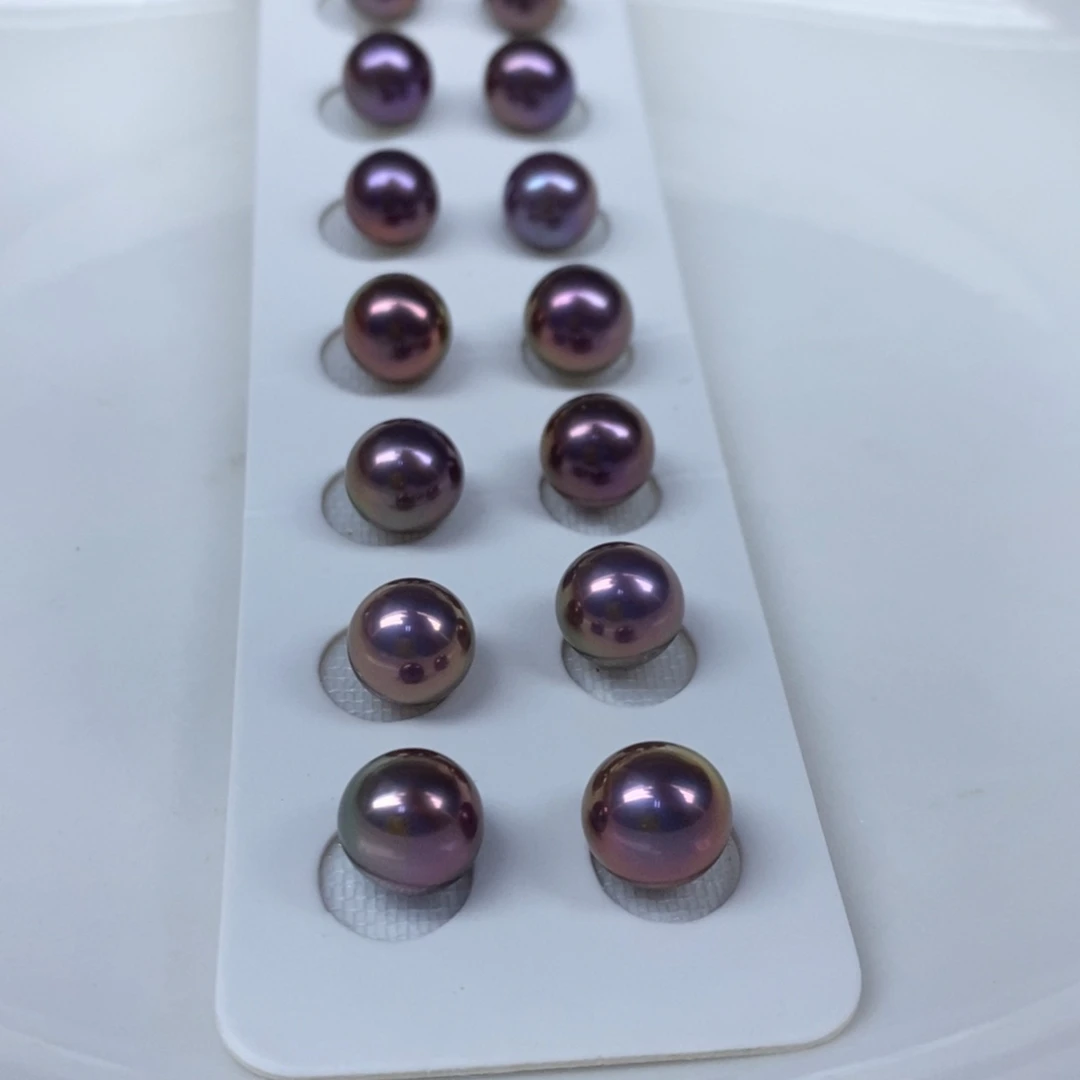 淡水珍珠耳饰银S925镶嵌多样性发货，发1对  定制